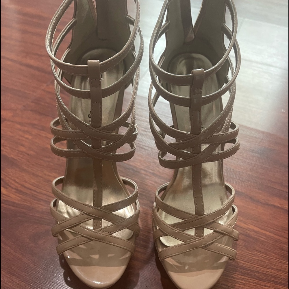 Madden girl nude sandals
